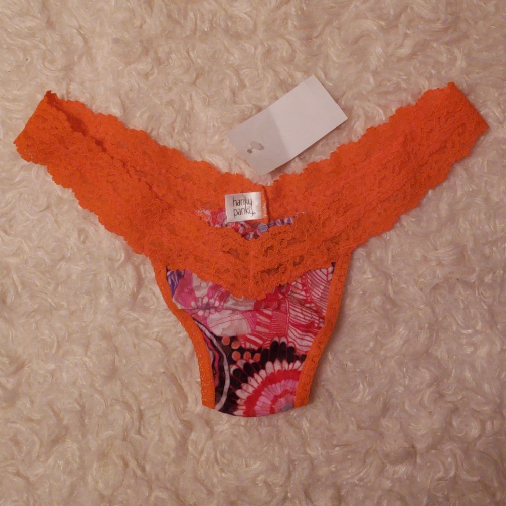 NWT Hanky Panky thong Panty Low Rise